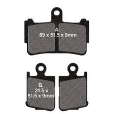 ZAVORNE OBLOGE EBC FA499/4HH