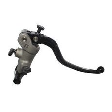 RADIAL BRAKE MASTER CYLINDER ACCOSSATO 19 X 18 WITH FIXED LEVER,BLACK