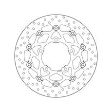 ZAVORNI DISK BREMBO 78B40864 FLOATING