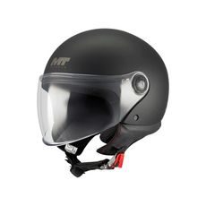 OPEN FACE HELMET MT HELMETS STREET S PURE A1 MATT XS