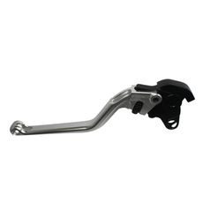 CLUTCH LEVER ACCOSSATO FIXED CNC-WORKED ALUMINIUM, SILVER