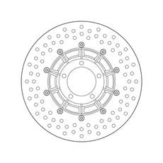 ZAVORNI DISK BREMBO 68B407B1 FIX