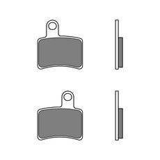 ZAVORNE OBLOGE BREMBO 07GR24CC CC ROAD
