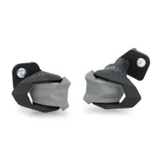 FRAME SLIDERS PUIG R19 22928N BLACK WITH GREY RUBBER