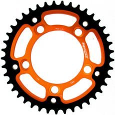 REAR SPROCKET SUPERSPROX STEALTH RST-991:41-ORG ORANŽNA 41T, 525