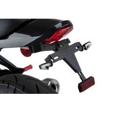 ADJUSTABLE LICENSE SUPPORT PUIG 9597N ČRNA