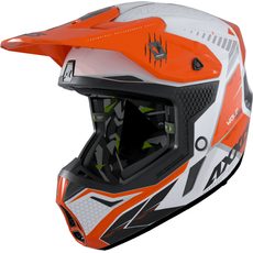 MX ČELADA AXXIS WOLF ABS STAR TRACK A4 GLOSS FLUOR ORANGE XS