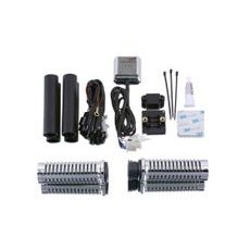 ROČAJI (GRIPI) CUSTOMACCES HEATED PO0005J STAINLESS STEEL D 22MM