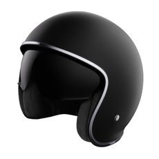 OPEN FACE HELMET STORMER PRIME BLACK MATT XS