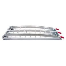 RAMP HALF FOLD ALUMINIUM MX/ATV RAMP 228 LONG X 28 CM WIDE 1 PIECE MAX LOAD 300 KG Q-TECH M002-64