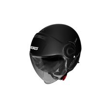JET ČELADA AXXIS RAVEN SV ABS SOLID BLACK GLOSS M