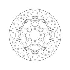 ZAVORNI DISK BREMBO 78B40825 FLOATING