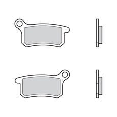 ZAVORNE OBLOGE BREMBO 07GR69SX