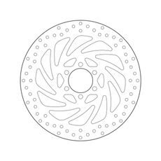 ZAVORNI DISK BREMBO 68B407P5 FIX