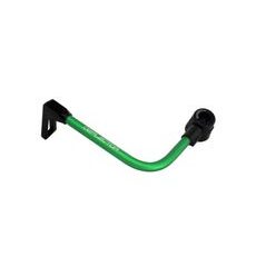 LEVER GUARD ACCOSSATO WITH GREEN HOSE AND JOINT LEFT, ALUMINIUM