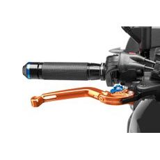 BRAKE LEVER WITHOUT ADAPTER PUIG 160TA POKLOPNA (FOLDABLE) ORANGE/BLUE