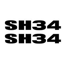 STICKERS SHAD 501588R FOR SH34