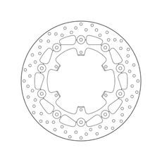 ZAVORNI DISK BREMBO 78B40887 FLOATING