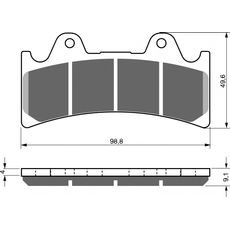 ZAVORNE OBLOGE GOLDFREN 227 GP6