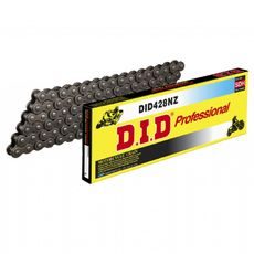 SUPER NON-O-RING (NEZATESNJENA BREZ O-RINGOV) VERIGA DID D.I.D CHAIN 428NZ SDH 122 ČLENOV STEEL