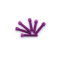 SCREWS PUIG ANODIZED 0516L VIOLET M8 X 45MM (6PCS)