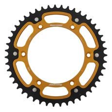 REAR SPROCKET SUPERSPROX STEALTH RST-1512:47-GLD ZLATA 47T, 520