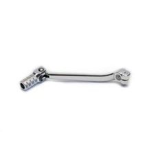 GEARSHIFT LEVER MOTION STUFF 837-01710 SILVER POLISHED ALUMINUM