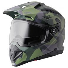 ENDURO ČELADA GMS ADVENTUS CAMO ZG15002 MATT GREEN-BLACK-CAMO M