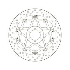 ZAVORNI DISK BREMBO 78B408B4 FLOATING