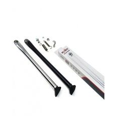 HEAVY DUTY KICKSTAND EXED EP-HVY-KS-P2-SBK+ SILVER - BLACK WITH ACCESSORIES
