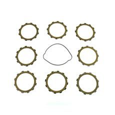 FRICTION PLATES KIT WITH CLUTCH COVER GASKET ATHENA P40230025