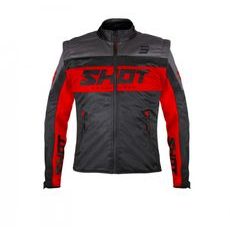 JAKNA SHOT SOFTSHELL LITE A08-15B1-B02-11 BLACK / RED XL