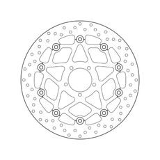 ZAVORNI DISK BREMBO 78B408B1 FLOATING