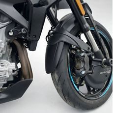 FRONT FENDER EXTENSION PUIG 22911N ČRNA