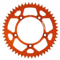 REAR ALU SPROCKET SUPERSPROX RAL-4:50-ORG ORANŽNA 50T, 420