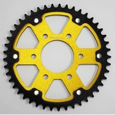 ZADNJI VERIŽNIK (ZOBNIK) SUPERSPROX STEALTH RST-7098:45-GLD ZLATA 45T, 530
