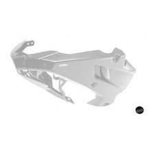 ENGINE SPOILER PUIG 22441J MATT BLACK STICKERS INCLUDED