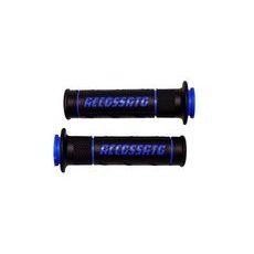 PAIR OF STREET GRIPS ACCOSSATO GR011 ČRNA WITH ACCOSSATO SIGN