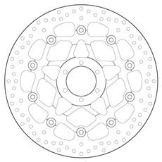 ZAVORNI DISK BREMBO 78B408B8 FLOATING