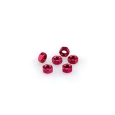 NUTS PUIG ANODIZED 0763R RDEČ M5 (6PCS)