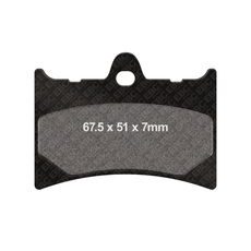 ZAVORNE OBLOGE EBC FA126