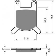 ZAVORNE OBLOGE GOLDFREN 159 S3