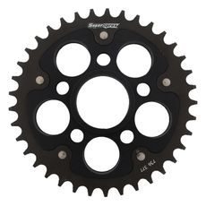 ZADNJI VERIŽNIK (ZOBNIK) SUPERSPROX STEALTH RST-736:37-BLK ČRNA 37T, 520