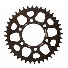 ALUMINIJASTI ZADNJI VERIŽNIK (ZOBNIK) SUPERSPROX RAL-478:40-BLK ČRNA 40T, 520