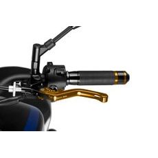 CLUTCH LEVER WITHOUT ADAPTER PUIG 3.0 230ON KRATKA (SHORT) GOLD/BLACK