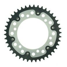 REAR SPROCKET SUPERSPROX STEALTH RST-498:42-SLV SREBRNA 42T, 525
