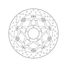 ZAVORNI DISK BREMBO 78B40886 FLOATING