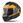 Full face helmet CASSIDA Modulo 2.0 Profile matt black/ grey/ orange M
