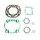 TOPEND set tesnil za motor ATHENA P400250600507