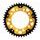 Rear sprocket SUPERSPROX STEALTH RST-1304:42-GLD zlata 42T, 525